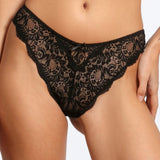 Chilot brazilian ingust negru OLGA S1822O