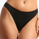 Chilot brazilian cu strasuri negru SOFIA S1835S