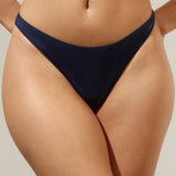 Chilot tanga albastru AMBRA S1853