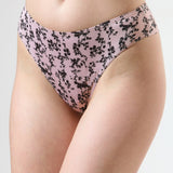 Chilot brazilian roz-negru imprimat SOFI PRINT S1861