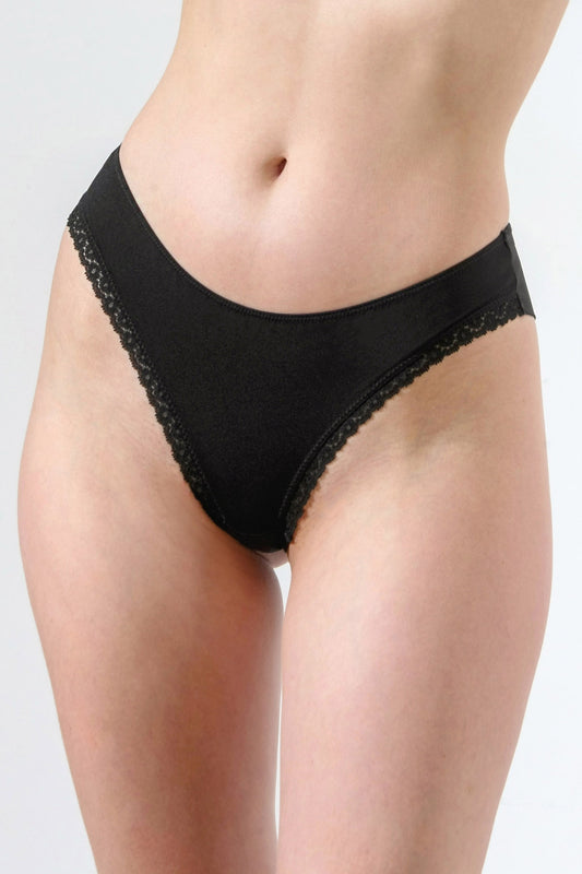 Chilot brazilian negru ELLA S1864