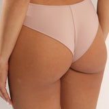 Chilot brazilian inalt roz pudra KATE S1870