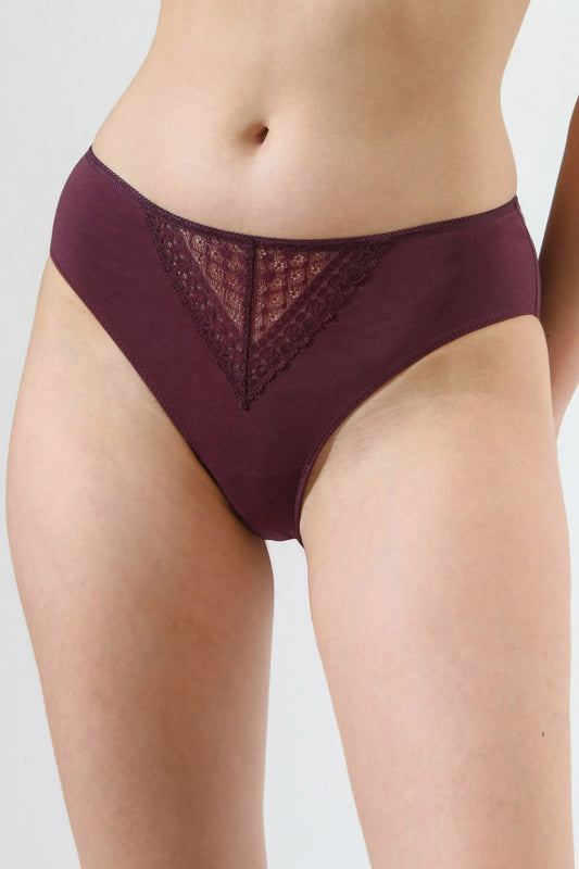Chilot clasic burgundy ANNA S1881