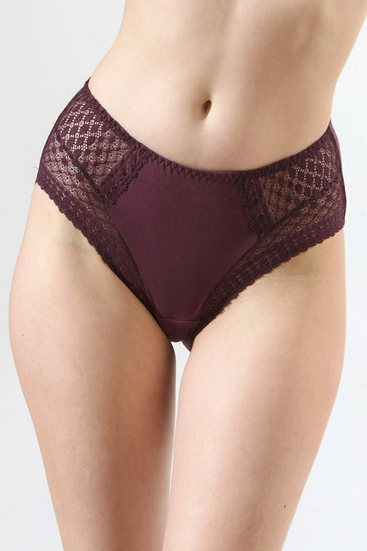 Chilot clasic lat burgundy ANNA S1883