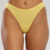 Chilot tanga galben LUIZA S1909