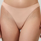 Chilot tanga din bumbac somon LUIZA S1913