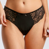 Chilot brazilian negru OLGA S1918