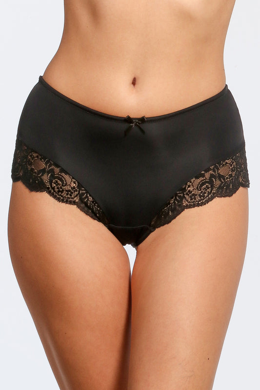 Chilot clasic negru OLGA S1919