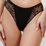 Chilot brazilian negru GEORGINA S1929