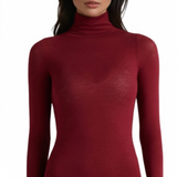 Bluza tip maletă cu cașmir burgundy BL006