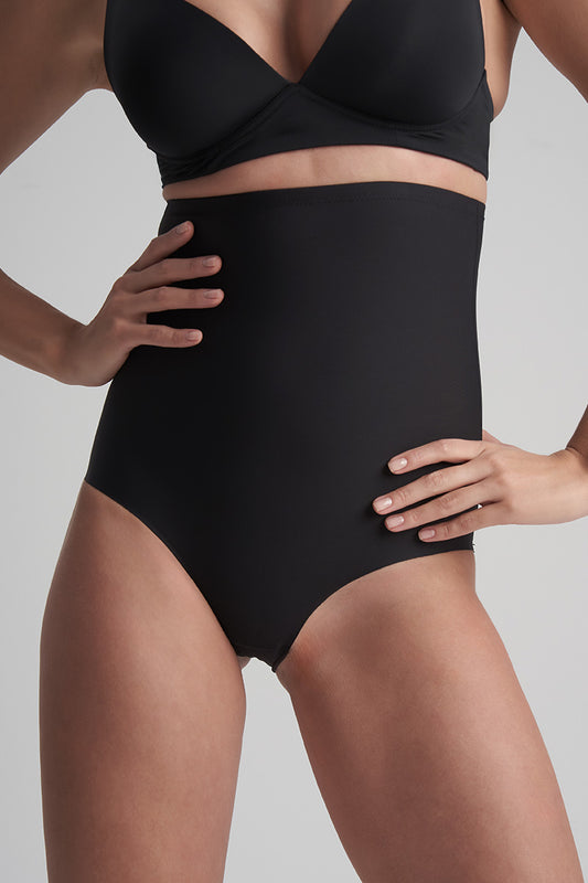 Chilot modelatort Sculpting talie înaltă Negru SCPHWB
