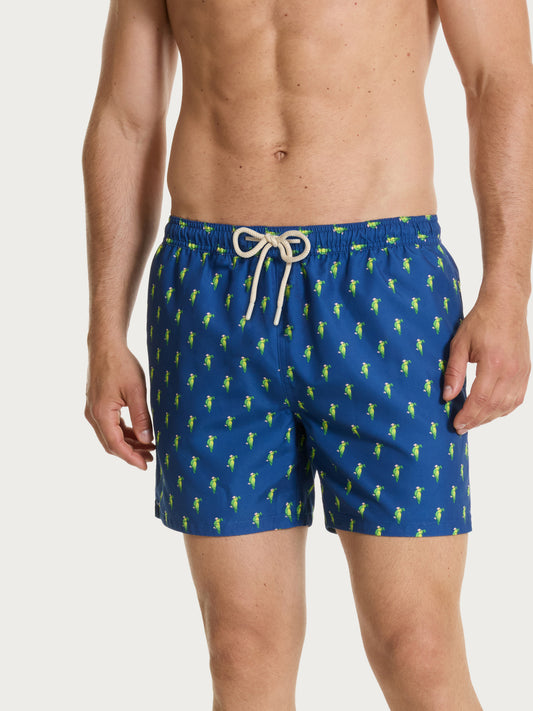 Șort de baie albastru Ragno U825EB