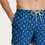 Șort de baie albastru Ragno U825EB