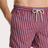 Șort de baie roșu închis Ragno U825EB