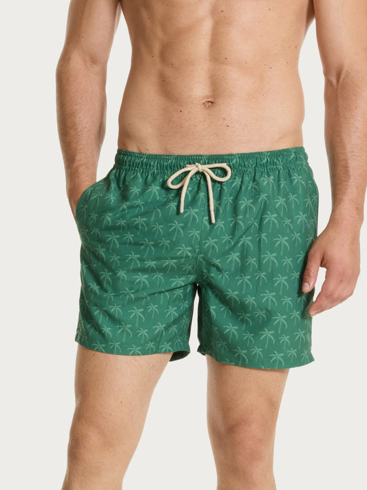 Șort de baie verde Ragno U825EB