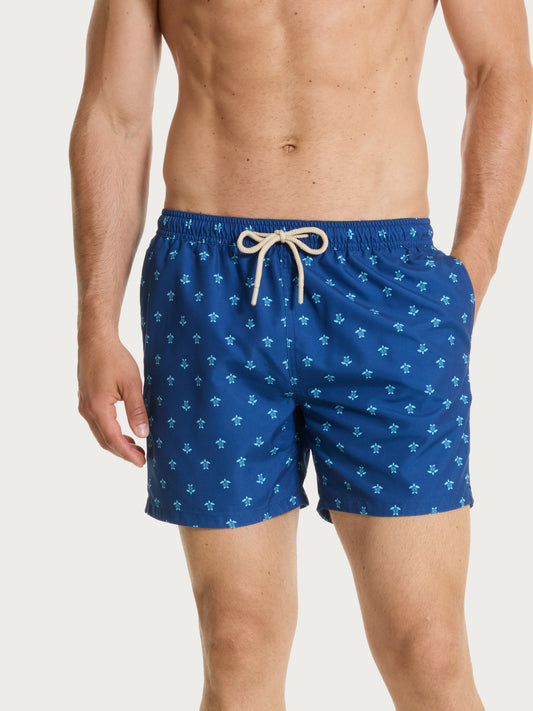 Șort de baie albastru inchis Ragno U825EB