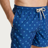 Șort de baie albastru inchis Ragno U825EB