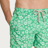 Șort de baie verde deschis Ragno U825EB