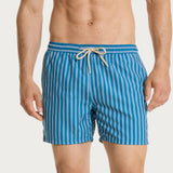 Șort de baie albastru dungi Ragno U825EB