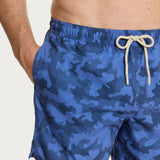 Șort de baie bleu închis Ragno U825EB