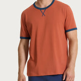 Tricou caramiziu Ragno UA41T7