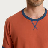 Tricou caramiziu Ragno UA41T7