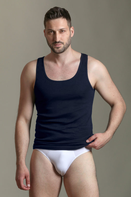 Men's cotton tank top Petre UC007