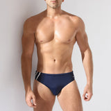 Slip de baie barbati bleumarin-ecru MAORI UD092