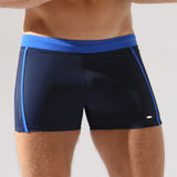 Boxer de baie bleumarin-albastru NELSON UD097