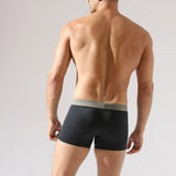 Boxer de baie negru-gri NELSON UD097