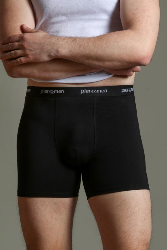 Boxer negru CAROL UX046