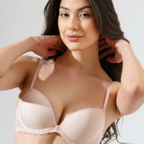 Sutien cu cupa graduata roz KATE R1696