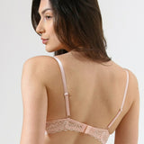 Sutien cu cupa graduata roz KATE R1696