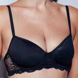 Sutien clasic negru HILLARY R1184N