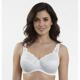 Sutien clasic din dantela alb CARA R1430