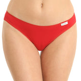 Set of 3 Brazilian Cotton Panties CAMI S0836-Red
