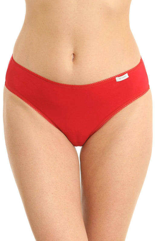 chiloti din bumbac rosii