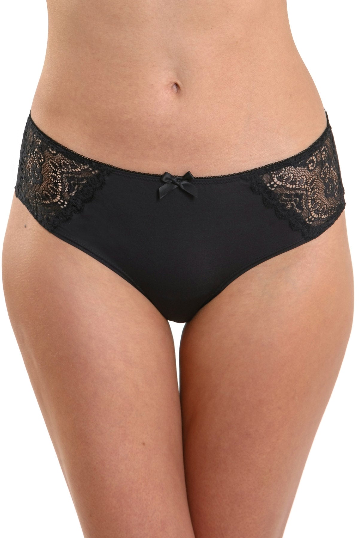 panty microfibra si dantela