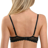 Classic microfiber and lace bra CATRINA R1378