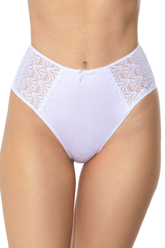 Chilot brazilian inalt Alb CATY S1799