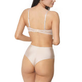 Chilot brazilian inalt Nude CATY S1799