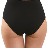 Chilot clasic cu dantela negru CARA S1574