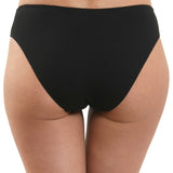 Chilot clasic din bumbac negru CORNELIA S1553