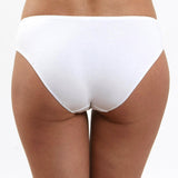 Chilot clasic din bumbac alb CORNELIA S1553