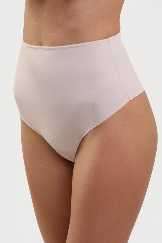 Chilot clean cut modelator tanga, talie inalta LUCY S1512 bej