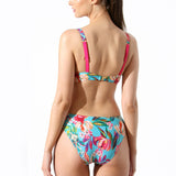 Slip de baie clasic Verde Imprimat Thai DS572