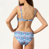 Slip de baie clasic Inalt Tonga Azul DS636