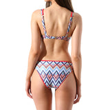 Classic reversible swim briefs Tonga Geometric DS616